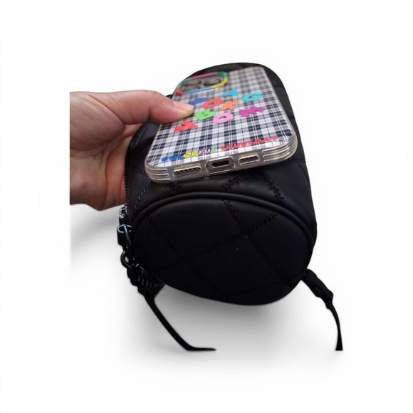 Tory Burch Black Quilted Clutch - Picture 4 of 4